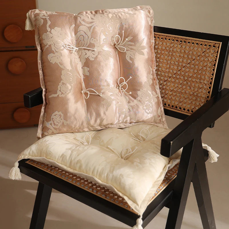 Floor Cushion Quilted Jacquard Softly Padded