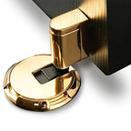 Floor Door Stopper Press-To-Lock Zinc Alloy Child-Safe