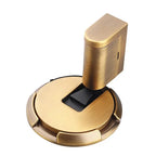 Floor Door Stopper Press-To-Lock Zinc Alloy Child-Safe