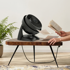 Floor Fan 3-Speed Adjustable Tilting Head Removable Grill