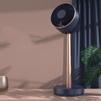 Floor Fan Remote Control 8-Speed Adjustable Height