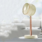 Floor Fan Remote Control 8-Speed Adjustable Height