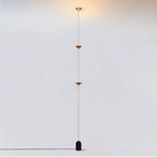 Floor Lamp Adjustable LED Color Temperatures Slim Marble Base