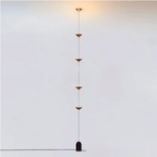 Floor Lamp Adjustable LED Color Temperatures Slim Marble Base