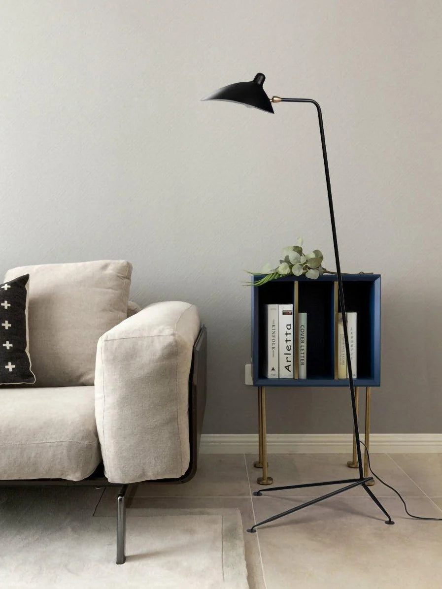 Floor Lamp Adjustable Spotlight Tripod Base