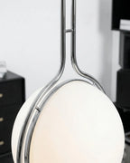 Floor Lamp Chrome Frame Acrylic Globes 3000K Warm Light