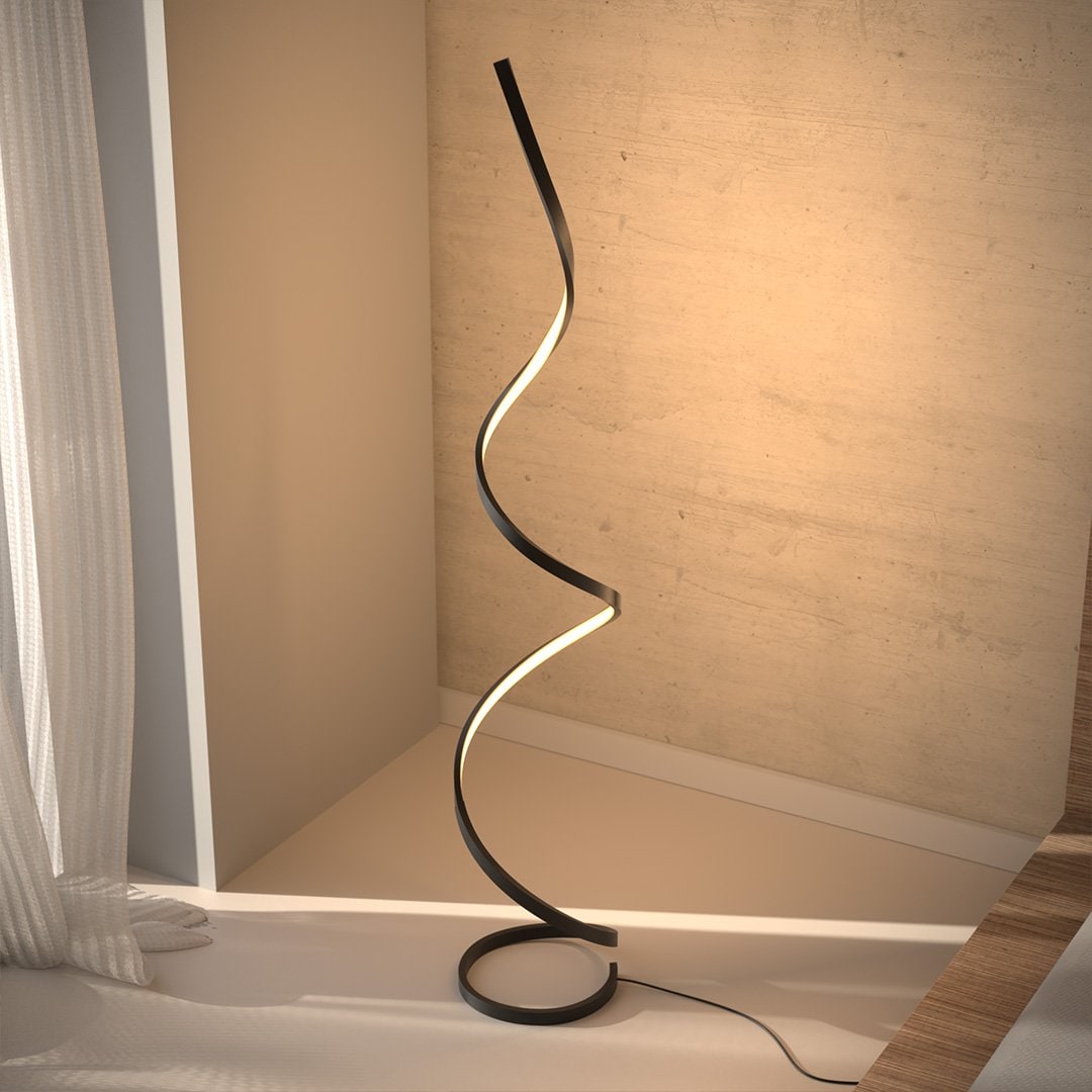 Floor Lamp Dimmable LED & Remote Control