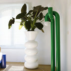 Floor Lamp Double Glass Globes Iron Arch Dimmer Compatible