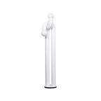 Floor Lamp Double Glass Globes Iron Arch Dimmer Compatible