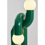 Floor Lamp Double Glass Globes Iron Arch Dimmer Compatible