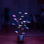 Floor Lamp Plant-Shaped Collapsible Programmable LEDs
