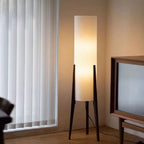 Floor Lamp Scandinavian Solid Walnut Dimmable LED