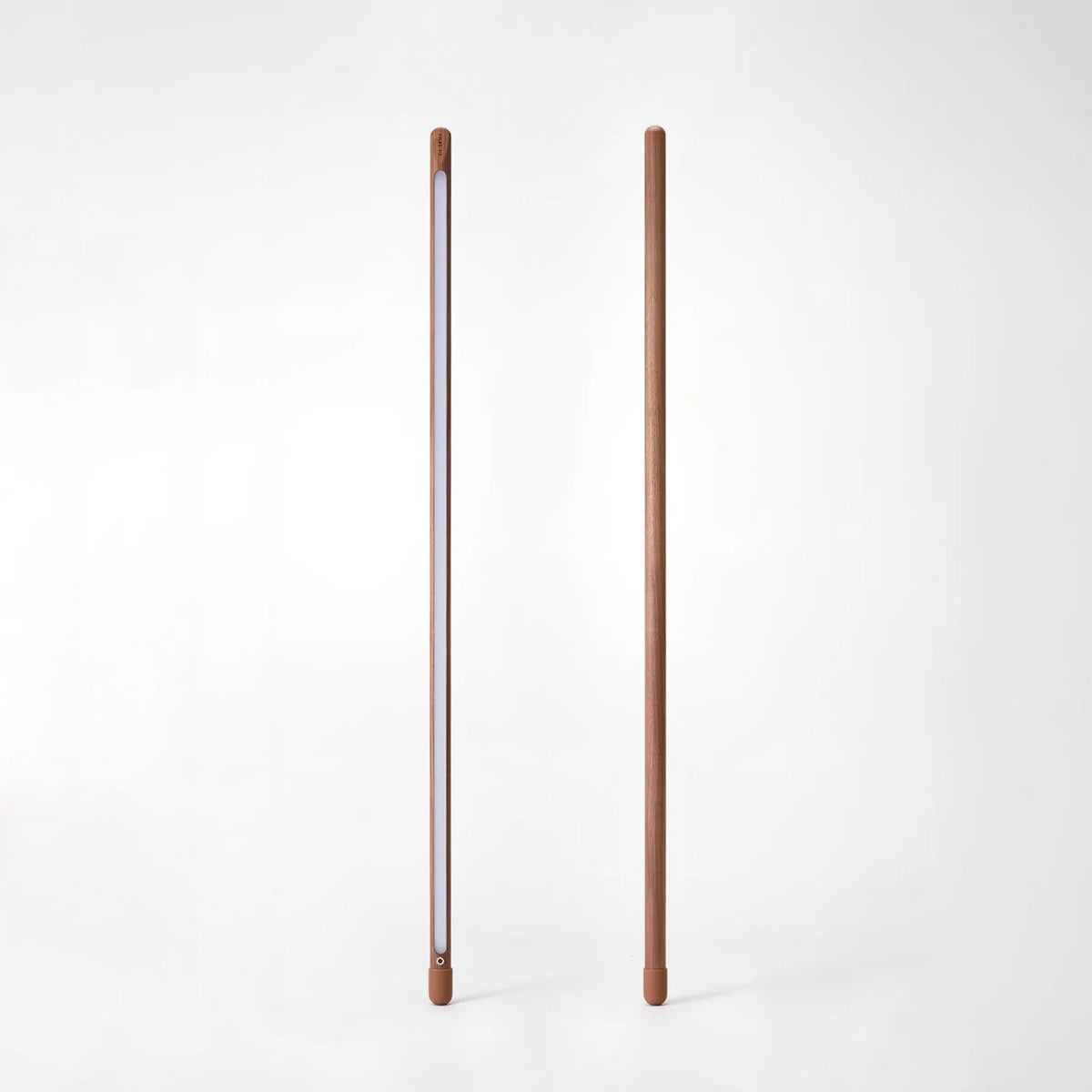 Floor Lamp Scandinavian Wood & Acrylic Dimmable LED