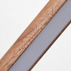Floor Lamp Scandinavian Wood & Acrylic Dimmable LED