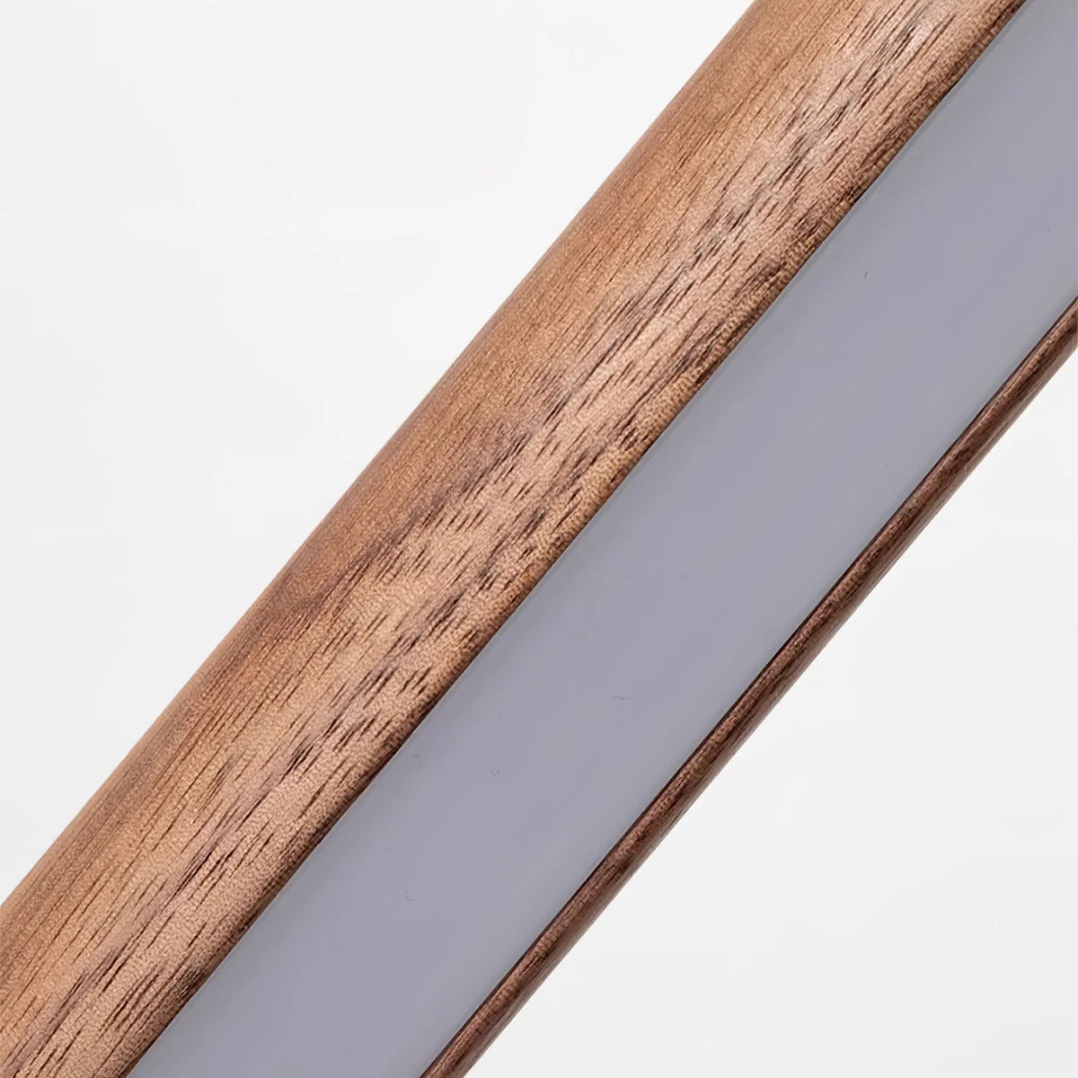 Floor Lamp Scandinavian Wood & Acrylic Dimmable LED