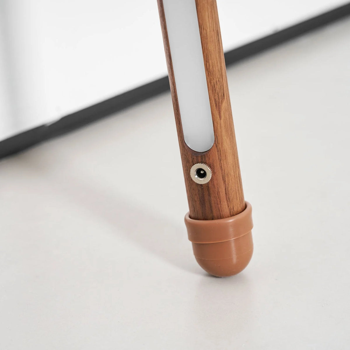 Floor Lamp Scandinavian Wood & Acrylic Dimmable LED