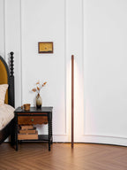 Floor Lamp Scandinavian Wood & Acrylic Dimmable LED