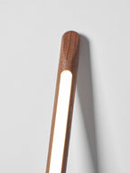 Floor Lamp Scandinavian Wood & Acrylic Dimmable LED