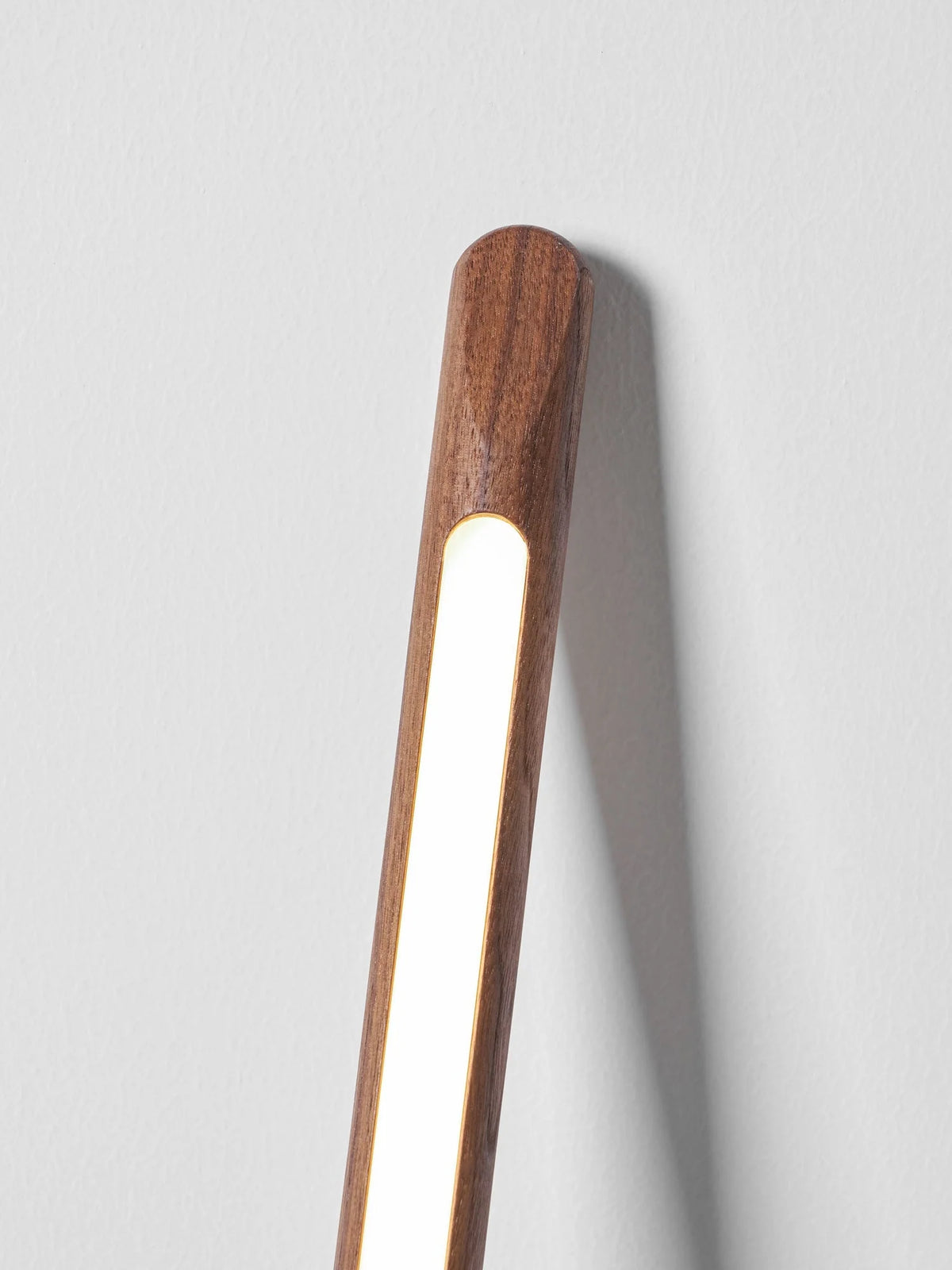 Floor Lamp Scandinavian Wood & Acrylic Dimmable LED