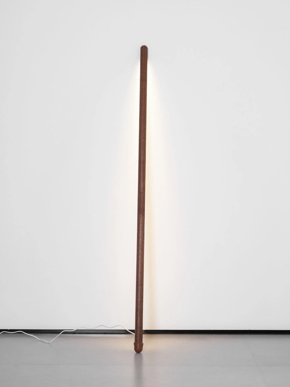 Floor Lamp Scandinavian Wood & Acrylic Dimmable LED