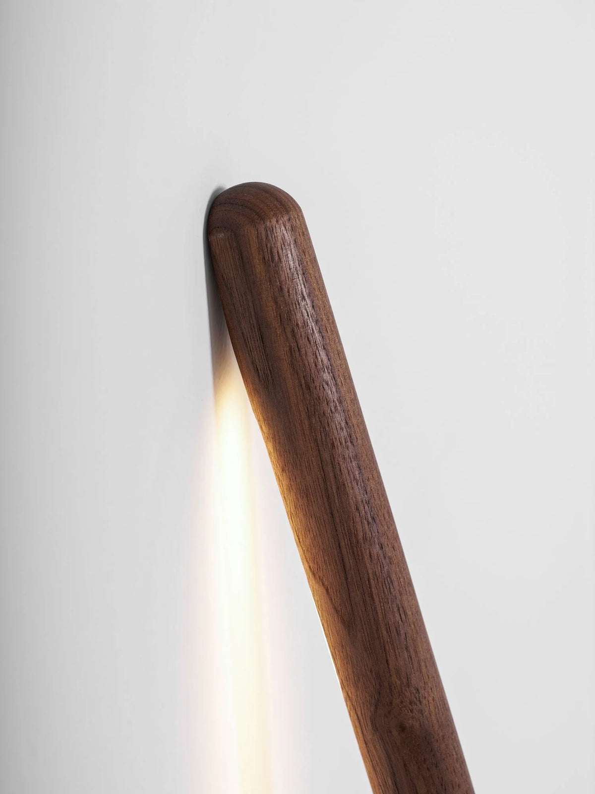 Floor Lamp Scandinavian Wood & Acrylic Dimmable LED