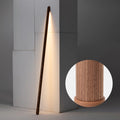 Floor Lamp Scandinavian Wood & Acrylic Dimmable LED