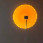 Floor Lamp Soft Halo Projection 3 Color Temperatures Anodized Aluminum