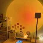 Floor Lamp Soft Halo Projection 3 Color Temperatures Anodized Aluminum