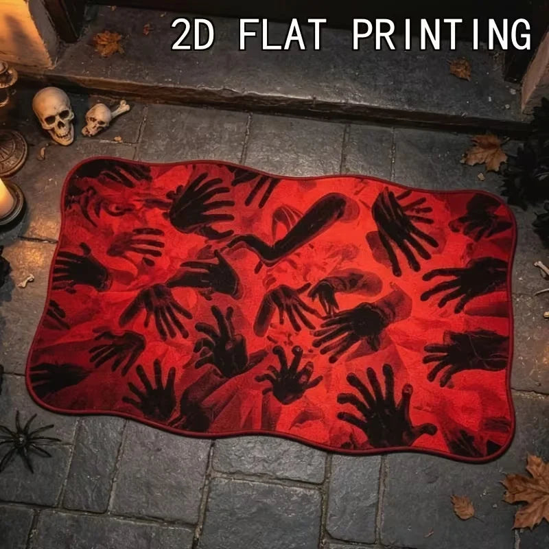 Floor Mat 3D Spiral Illusion Non-Slip & Easy Clean