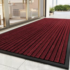 Floor Mat Non-Slip Polyester Surface & Rubber Backing
