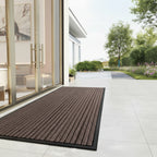 Floor Mat Non-Slip Polyester Surface & Rubber Backing