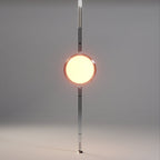 Floor To Ceiling Lamp Adjustable Height & Dimmable LED