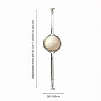 Floor To Ceiling Lamp Adjustable Height & Dimmable LED