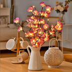 Floral Branch Lamp Malleable LED Battery Powered