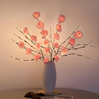 Floral Branch Lamp Malleable LED Battery Powered