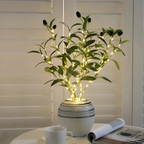 Floral Branch Lamp Malleable LED Battery Powered