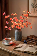 Floral Branch Lights Battery-Powered Flexible Stems Set of 3