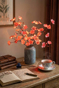 Floral Branch Lights Cordless Bendable Set of 3