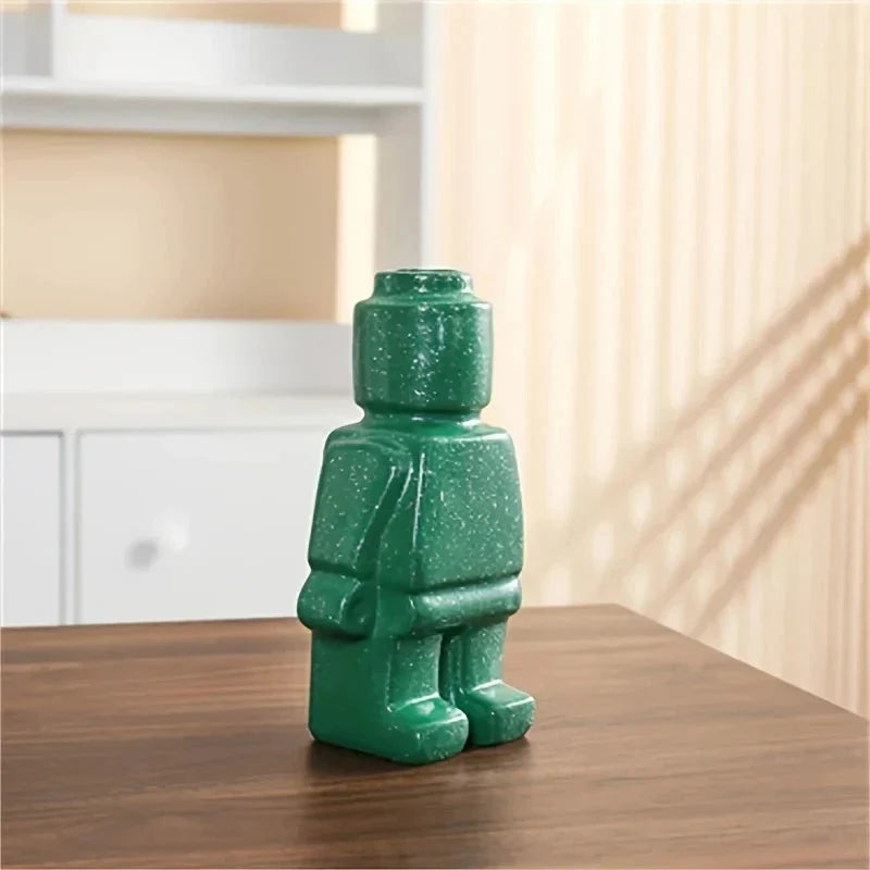 Flower Pot Modular Block Design Easy-Care Resin