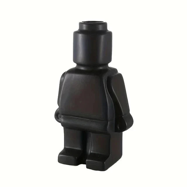 Flower Pot Modular Block Design Easy-Care Resin