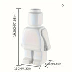 Flower Pot Modular Block Design Easy-Care Resin