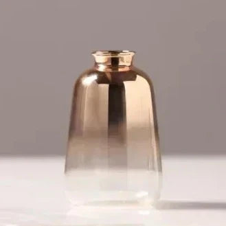 Flower Vase Subtle Gradient Weighted Base & Wide Opening