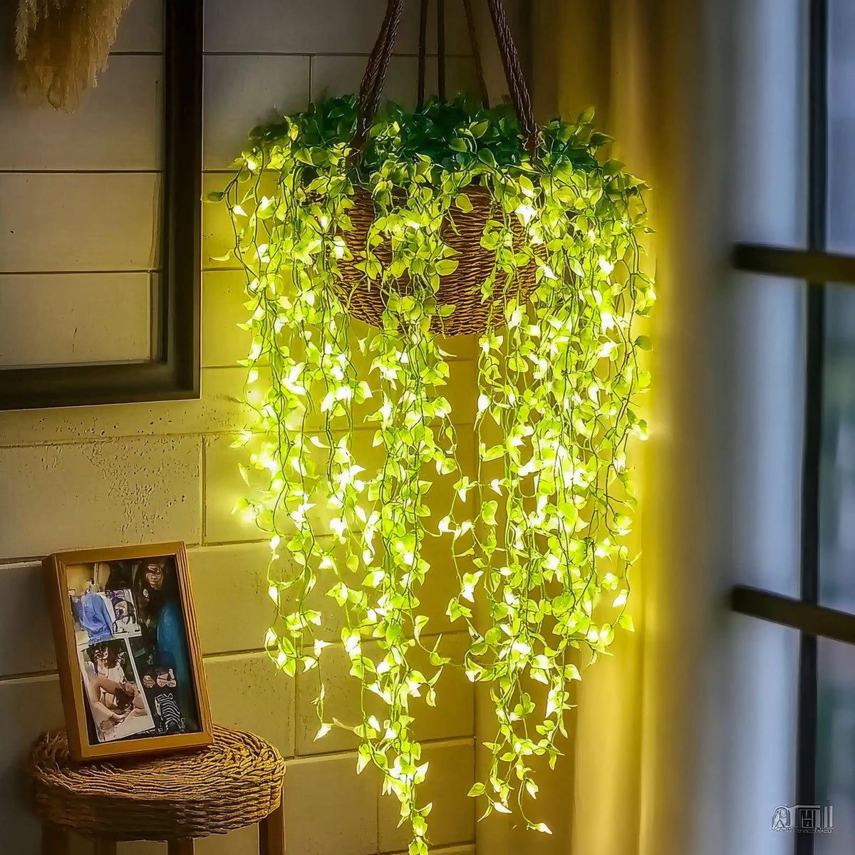 Flower Vine Lights Warm White LED USB & Battery
