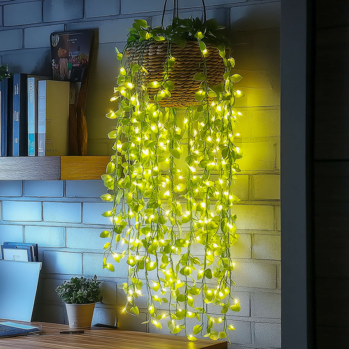 Flower Vine Lights Warm White LED USB & Battery