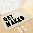 Fluffy Microfiber Non-Slip Bath Mat (Machine Washable)