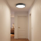 Flush Ceiling Light Dimmable Integrated LED Acrylic Diffuser