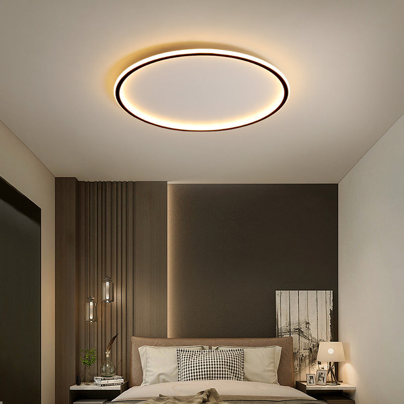 Flush Mount Ceiling Light Integrated LED Aluminum Frame