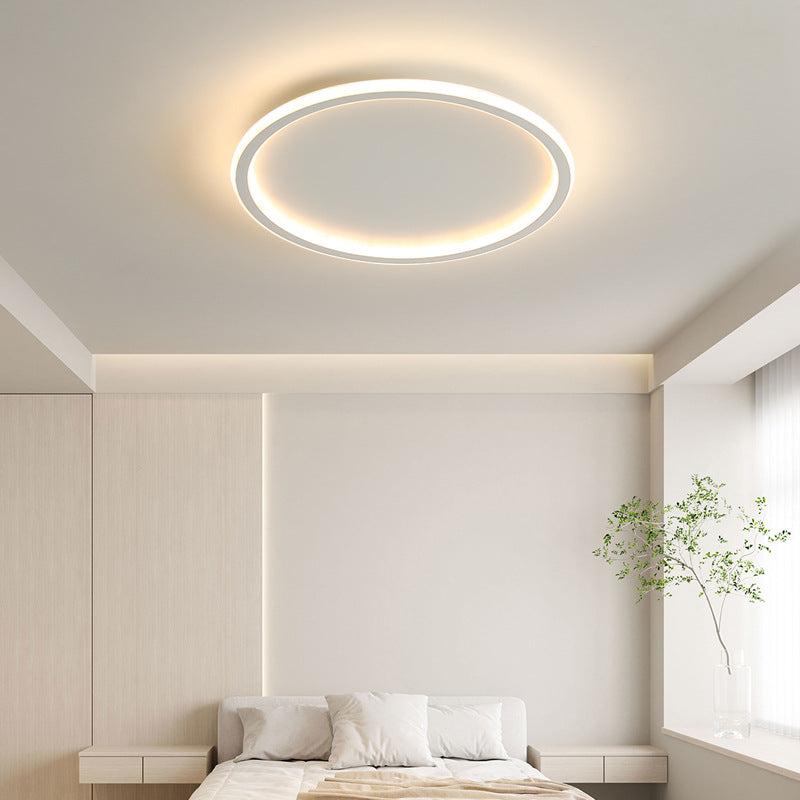 Flush Mount Ceiling Light Integrated LED Aluminum Frame