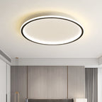 Flush Mount Ceiling Light Integrated LED Aluminum Frame