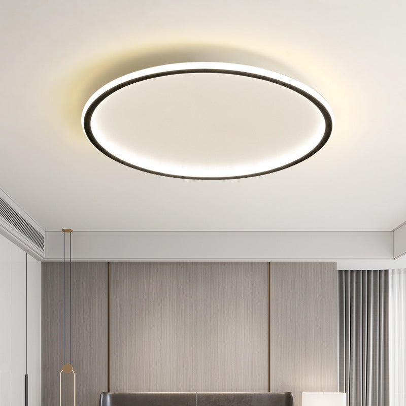 Flush Mount Ceiling Light Integrated LED Aluminum Frame